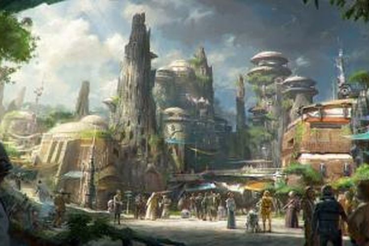 Wahana Star Wars Bakal Hadir di  Disneyland