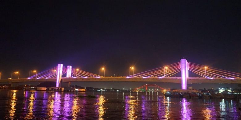 Jembatan Musi IV di Kota Palembang.