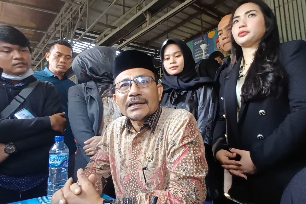Anggota DPD RI Dapil Aceh, Sudirman saat ditemui di kawasan Kelapa Gading Timur, Kelapa Gading, Jakarta Utara pada Selasa (5/9/2023).