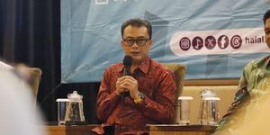 Deputi Bidang Pembinaan dan Pengawasan JPH, EA Chuzaemi Abidin, dalam kegiatan ?Peningkatan Mutu Penyelia Halal Batch 2? di Jakarta, Selasa (31/3/2026). 
