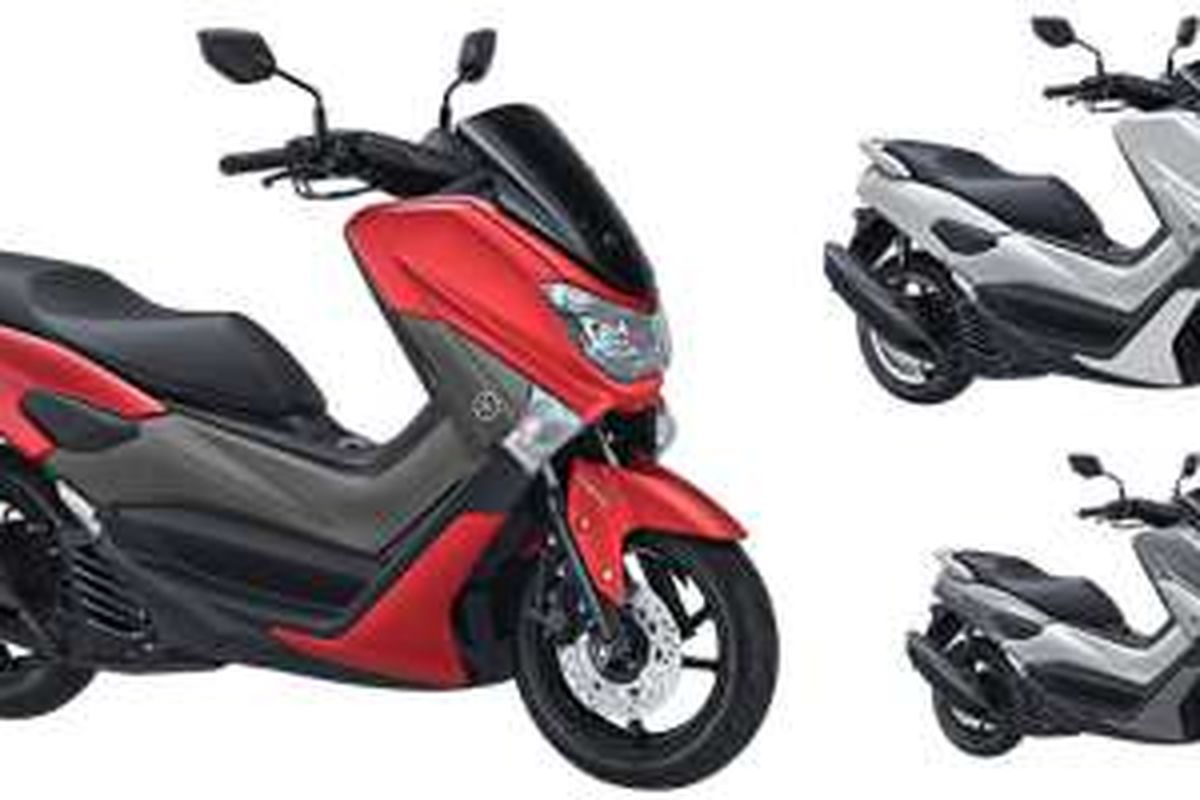 Warna baru Yamaha NMAX, merah dof.