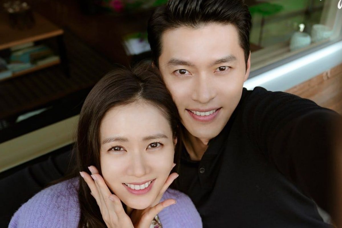 Pasangan Hyun Bin dan Son Ye Jin terpergok liburan bersama di Pulau Jeju.