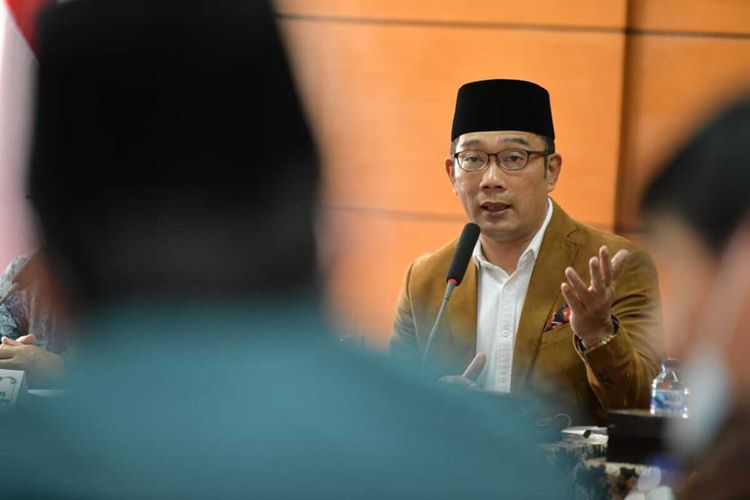 Gubernur Jawa Barat Ridwan Kamil.