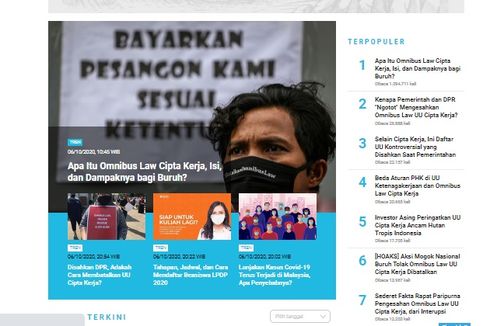 [POPULER TREN] Apa Itu Omnibus Law Cipta Kerja | Daftar UU Kontroversial yang Disahkan Saat Pemerintahan Jokowi