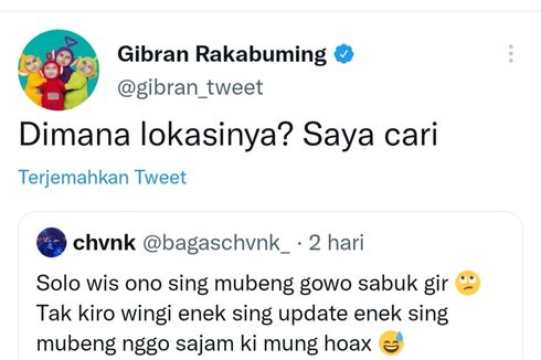 Cuitan Soal Ada Klitih di Solo Ditanggapi Gibran, Polisi Pastikan Lokasi Bukan di Solo