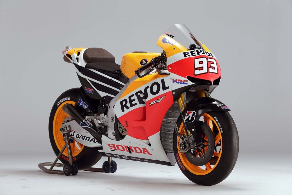 Honda RC213V - Evolusi motor balap tim Repsol Honda yang selalu raih gelar juara dunia