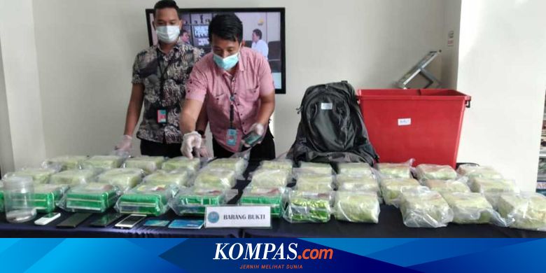 33 Kg Sabu Asal Malaysia Dipesan Orang Palembang, Kurir Diupah Rp 30 Juta Per Kg