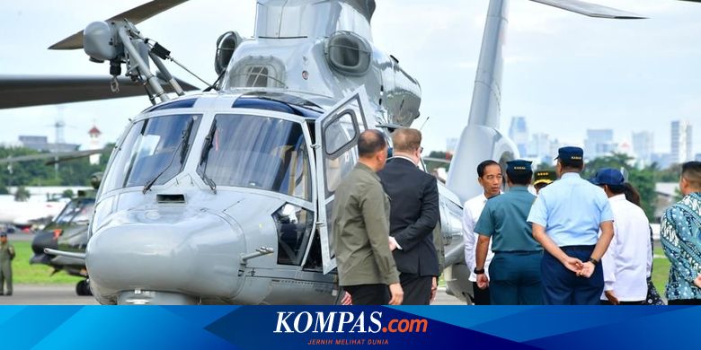 Helikopter Panther AS 565 dan Fennec yang Diserahkan Menhan di Lanud Halim Telah Diperbaiki Sistem Avionik-nya