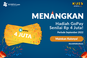 Menangkan Hadiah Gopay Senilai 4 Juta Rupiah!