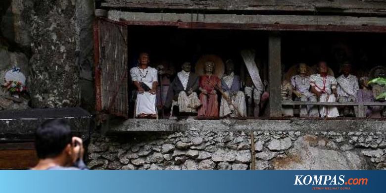 fenomena di kuburan Presiden Kunjungi Kuburan Goa Alam di Toraja