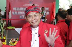 Wakil Wali Kota Teguh Prakosa Daftar Jadi Bakal Cawalkot Solo di PDI-P