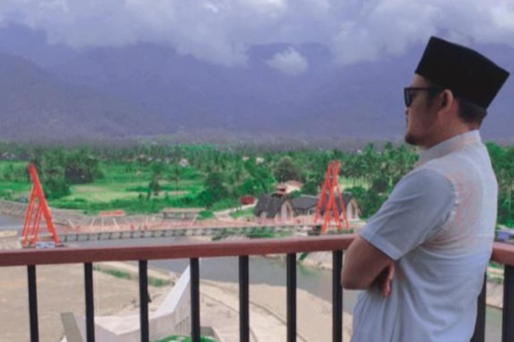 Keindahan Seribu Rumah Gadang terlihat dari Puncak Songket, Solok Selatan