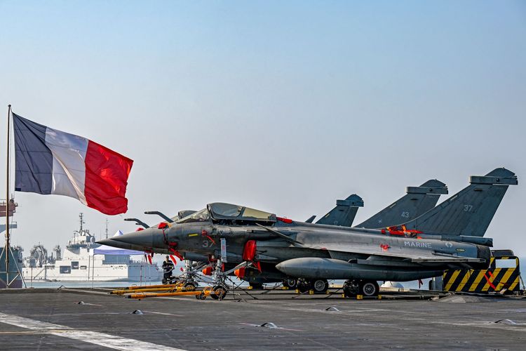 Jet tempur Rafale Perancis.