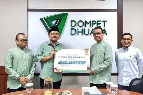 Terima Surplus Wakaf dari PT Wasila Nusantara, Dompet Dhuafa Ucapkan Terima Kasih