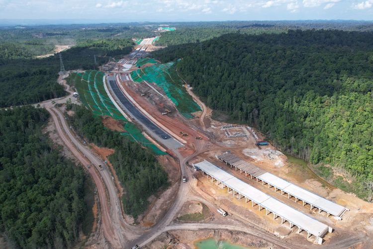 Jalan Tol IKN KKT Kariangau-Sp Tempadung