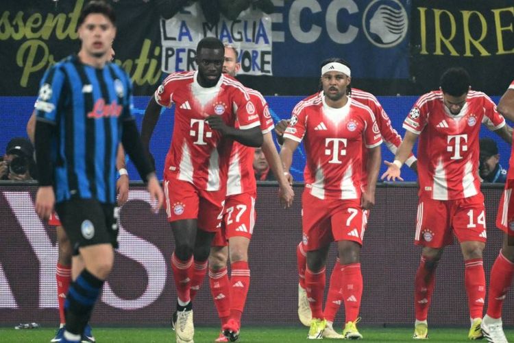 Prakiraan Susunan Pemain Bayern Vs Atalanta di Liga Champions