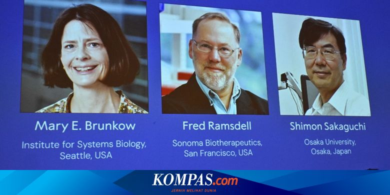 3 Pemenang Nobel Fisiologi atau Kedokteran 2025, Beri Terobosan untuk Penyakit Autoimun