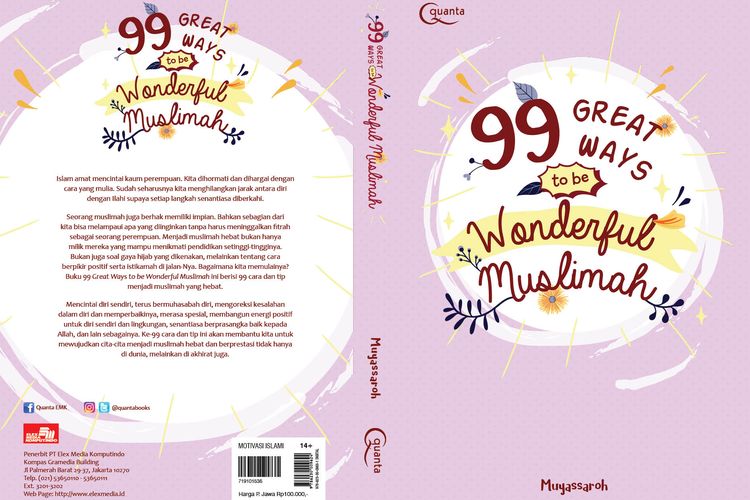 Buku 99 Great Ways to be Wonderful Muslimah
