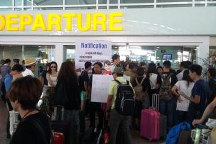 Terminal internasional Bandara Ngurah Rai. 