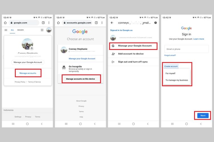 Buat akun gmail baru tanpa nomor hp