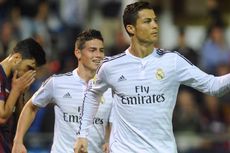 Madrid Libas Eibar 4-0, Ronaldo Kian Mantap di Puncak 