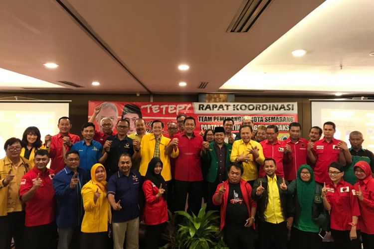 Ketua DPC PDI Perjuangan Kota Semarang, Hendrar Prihadi, optimistis pasangan Ganjar-Yasin bakal meraup 70 persen suara pemilih di Kota Semarang dalam pilkada 2018.