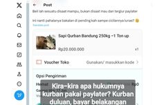 Bagaimana Hukumnya Berkurban Pakai Paylater? Ini Jawaban MUI