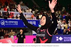 Liga Voli Korea: Sempat Unggul 2 Set, Megawati cs Kalah Dramatis 