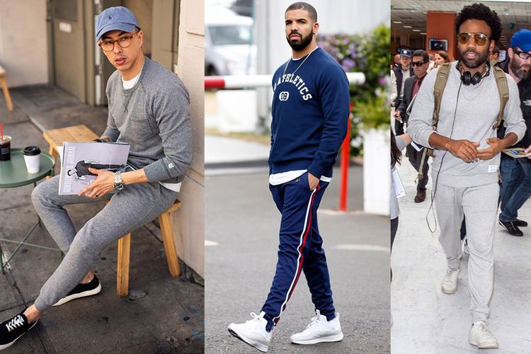 sweatshirt dengan jogger