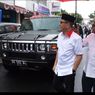Daftar ke KPU Maluku Utara Naik Hummer, Benny Laos Mengaku Orang Biasa