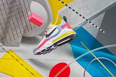 Air Max 270 React, Sneakers Nike dengan Kombinasi Material Unik