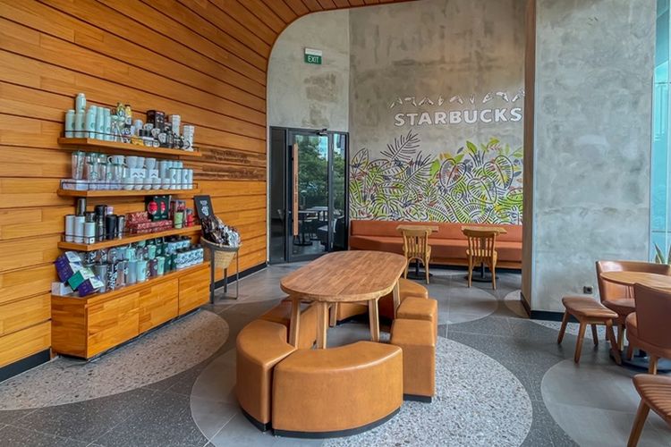 Starbucks membuka gerai Bahasa Isyarat (Signing Store) Tata Puri, Tanah Abang, Jakarta Pusat, pada 3 Desember 2022. 