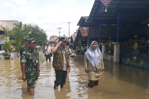 Banjir di Musi Rawas, 1.407 Rumah Tergenang dan 3 Jembatan Rusak