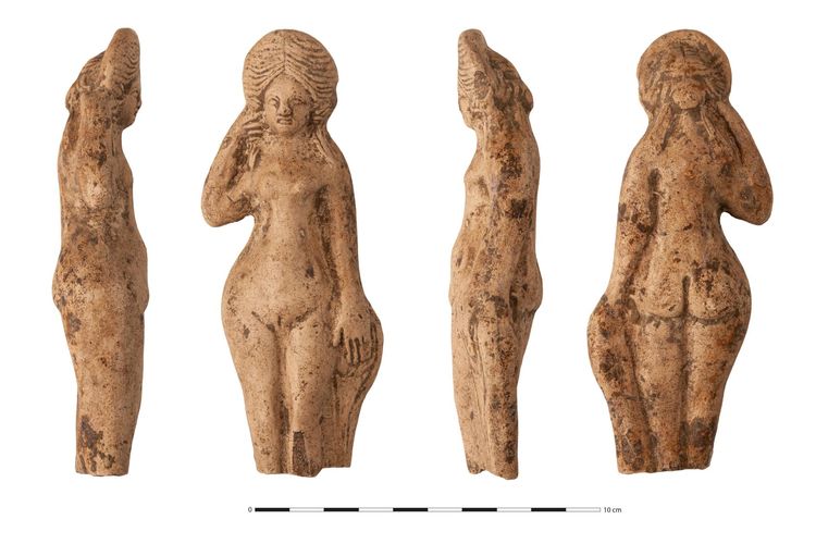 Arkeolog menemukan patung Anadyomene Venus berusia 1.800 tahun dari periode Gallo-Romawi