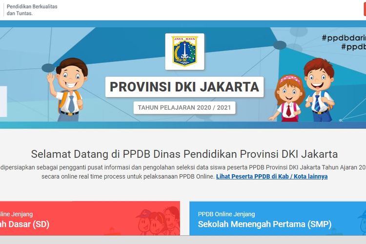 Jakarta 2021 dki ppdb PPDB DKI: