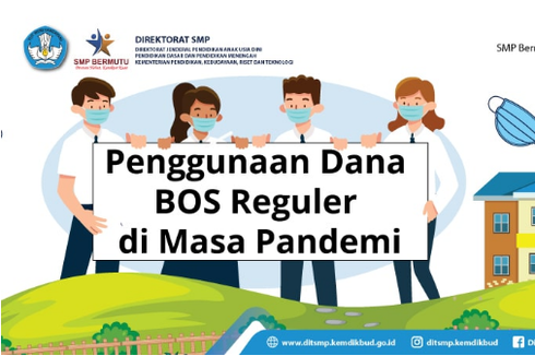 Begini Alokasi Penggunaan Dana BOS Reguler di Masa Pandemi Covid-19