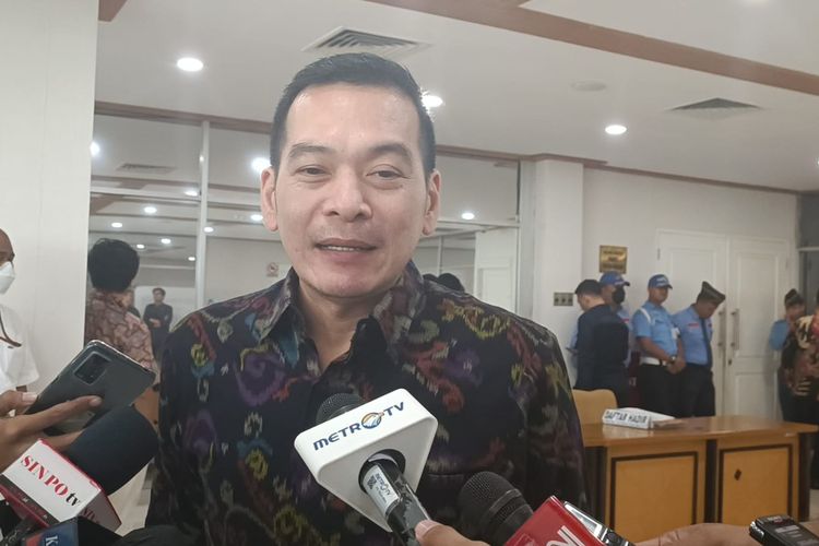 Ketua DPP PKB Daniel Johan saat ditemui di Gedung DPR, Senayan, Jakarta, Senin (10/7/2023). 
