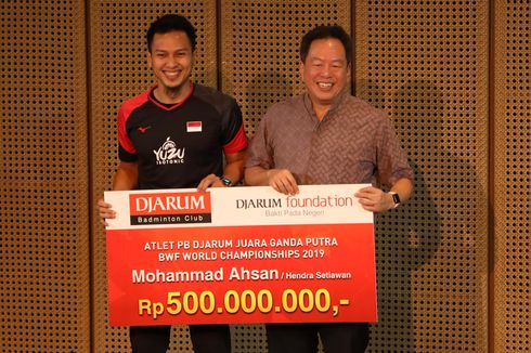 Setelah Hendra Setiawan, Giliran Mohammad Ahsan yang Dapat Bonus
