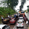Grand Livina Terbakar di Tanjakan Bawen, Awalnya Mati Mesin Mendadak