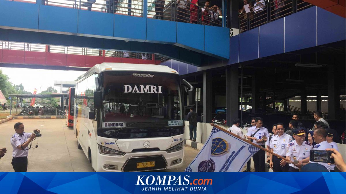 BPTJ Resmikan Terminal Tipe A Pondok Cabe