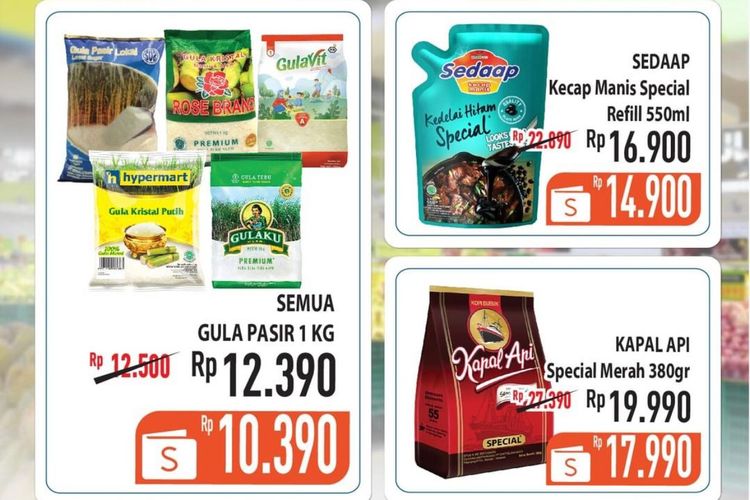 Katalog promo Hypermart periode 19-22 November 2021.