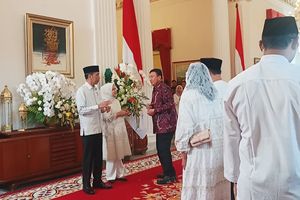 Budi Gunawan Ngobrol Cukup Lama dengan Jokowi di Tengah 'Open House'