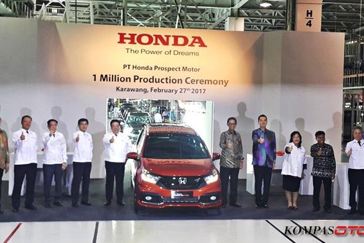 Seremoni produksi satu juta unit Honda Prospect Motor