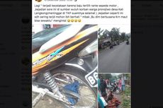 Lagi, Peristiwa Kecelakaan Karena Baju Tersangkut Rantai Motor