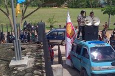 Pakai Mikrolet, Massa Prabowo-Hatta Demo di Kantor KPU