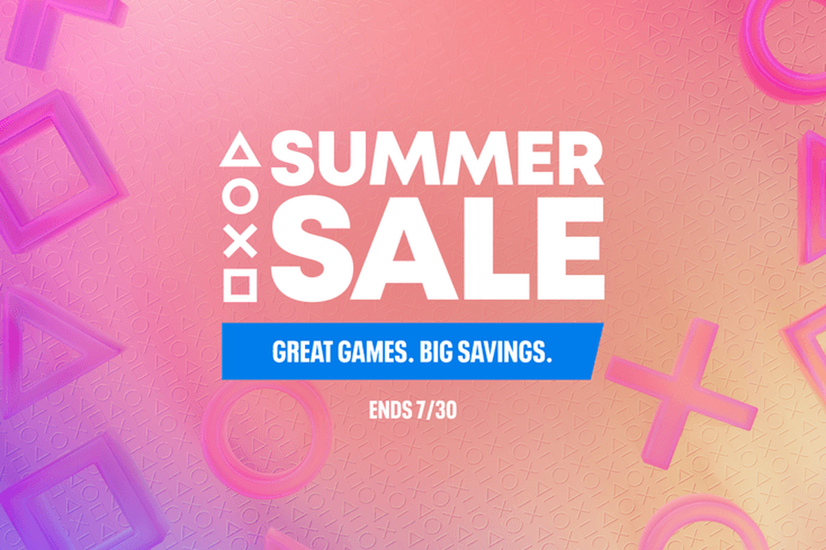 Poster PlayStation Summer Sale.