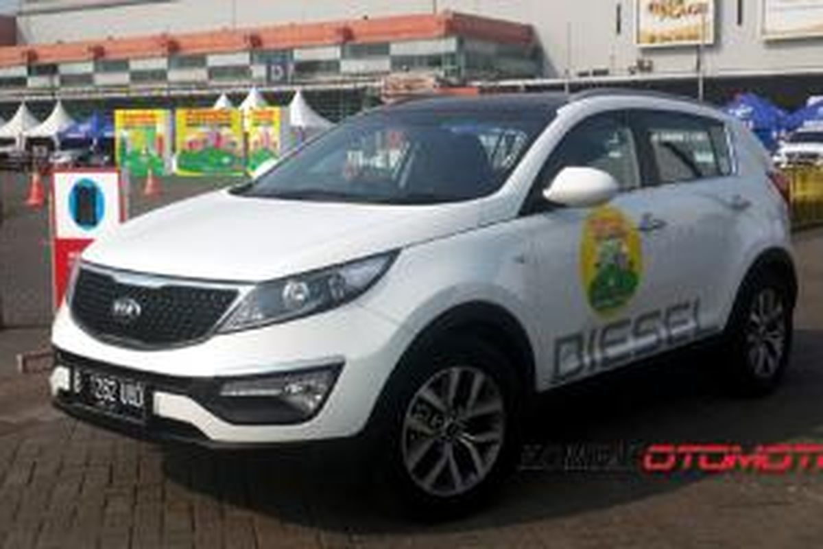 Kia Sportage diesel diklaim mampu mengimbangi tenaga SUV diesel 2.500 cc.