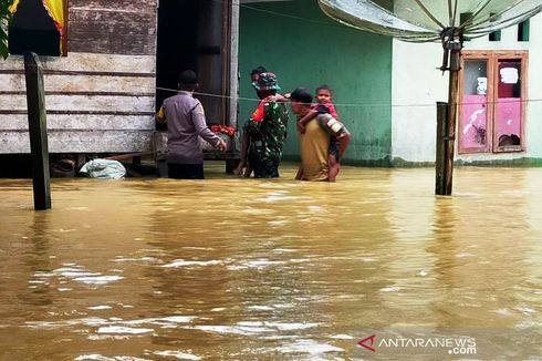 16 Desa di Aceh Selatan Diterjang Banjir, 2 Jembatan Penghubung Rusak Berat