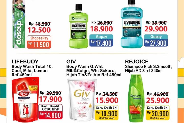 Promo Alfamart periode 8-10 Oktober 2021.