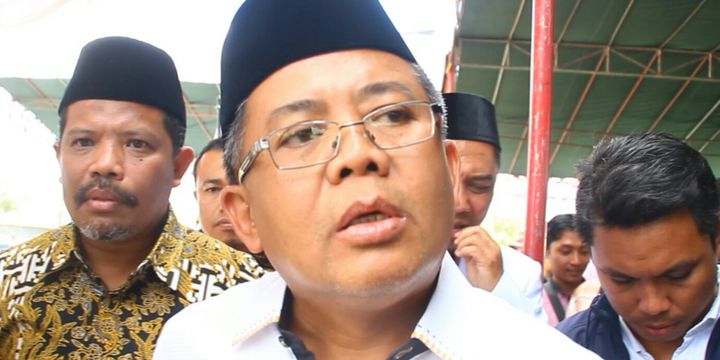 Presiden PKS Muhammad Sohibul Iman saat di Mataram, Selasa (10/7/2018).
